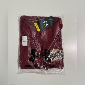 Under Armour golf shirt NEW with Tags two Roads Brewing Company Logo